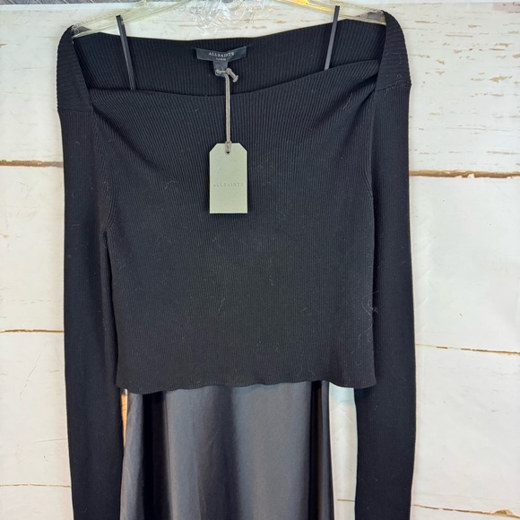 All Saints | 2-Piece Black Hera Dress, L NWT - Picture 7 of 15
